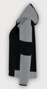 Tricorp Softshelljacke Kapuze Bicolor Redefined Damen, Black-Grey