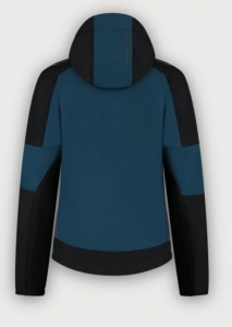 Tricorp Softshelljacke Kapuze Bicolor Redefined Damen, Teal-Black