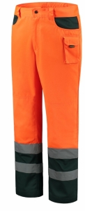 TRICORP-Warnschutz, Warn-Arbeitshose EN ISO 20471 Bicolor, Basic Fit, 280 g/m², fluor orange-green