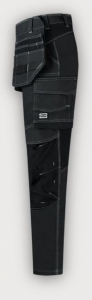 Tricorp Denim Arbeitshose Funktionelle Stretch Redefined Holstertaschen, Black