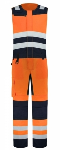 TRICORP-Warnschutz, Warn-Kombihose, Bicolor, Basic Fit, 280 g/m², orange-ink