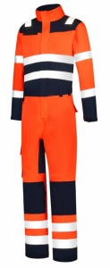 TRICORP-Warnschutz, Warn-Overall, Bicolor, Basic Fit, 280 g/m², orange-ink