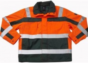 Gr.2XL MASCOT Warnschutz-Pilotenjacke, TIMON, orange/grün