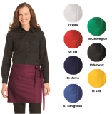 LEIBER-Jobwear, Bistroschürze, Arbeits-Berufs-Schürze, Vorbinder, de Luxe, ca. 80x125 cm, schwarz